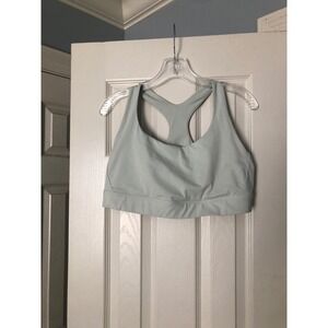Athleta‎ Ultimate D/DD Light Support Workout Yoga Racerback Bra 1X Aqua